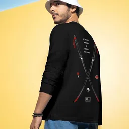 Bewakoof Warriors Graphic Printed Oversized T-shirt-image-52