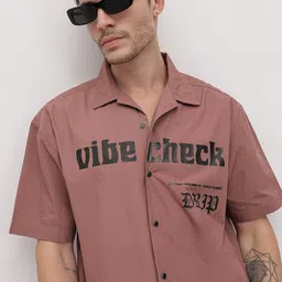 The Roadster Life Co. Printed Pure Cotton Relaxed Shirt-image-78