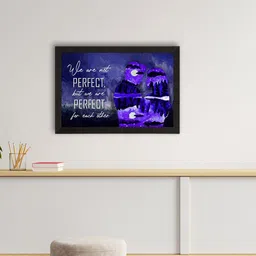 eCraftIndia Purple & White Valentine Theme Satin Matt Texture UV Art Painting-picture-42