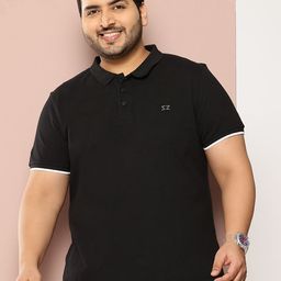 Sztori Plus Size Polo Collar Bio Finish T-shirt-picture-23