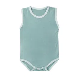 Softsens Infant Boys Teal Green Solid Bodysuit-picture-32