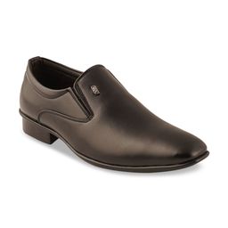 iD Men Black Slip On Formal Shoes-picture-41