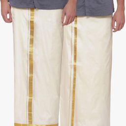 Sethukrishna Men Pack Of 2 Readymade Dhotis-picture-44