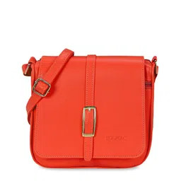 KLEIO Red Solid Sling Bag-picture-26