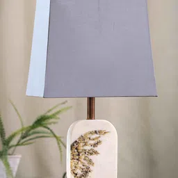 POSH-N-PLUSH Grey Solid Contemporary Table Lamp-image-86