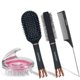 MAJESTIQUE Set of 4 Hair Brush Set-picture-33
