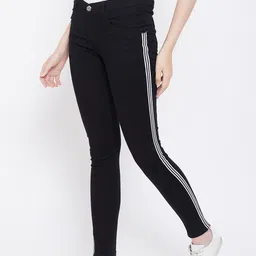 Nifty Women Black Slim Fit Mid-Rise Clean Look Stretchable Jeans-image-8