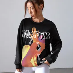 Stylecast X Hersheinbox Graphic Printed Oversized Sweatshirt-picture-20