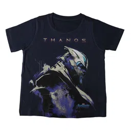 Marvel by Wear Your Mind Boys Navy Blue Marvel Printed Round Neck T-shirt-picture-37