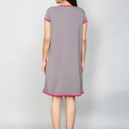 SillyBoom Women Grey & Pink Maternity Tunic image 4