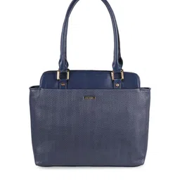 Metro Blue Textured Shoulder Bag-picture-15