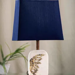 POSH-N-PLUSH Blue & White Winged Printed Contemporary Table Lamp-image-6