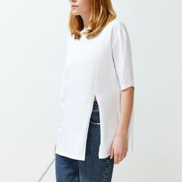 Trendyol Round Neck Short Sleeves Cotton T-shirt-picture-2