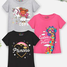 YK X Trampoline Girls 3 Printed Applique T-shirt-picture-46