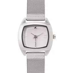 Fastrack Women Square Dial & Bracelet Style Straps Analogue Watch NK6001SM01-picture-2