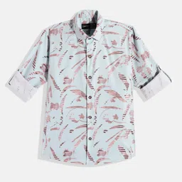 CAVIO Boys Comfort Abstract Printed Casual Shirt-image-70