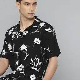 Flying Machine Floral Printed Casual Shirt-image-5