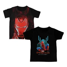 Marvel by Wear Your Mind Boys Black Printed Round Neck T-shirt-picture-41