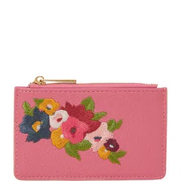 Accessorize Women Floral Embroidered PU Card Holder-picture-38