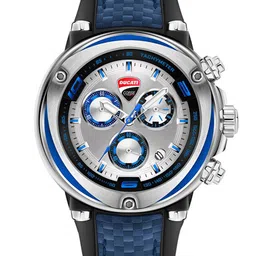DUCATI CORSE Men Silver-Toned Dial & Multicoloured Straps Analogue Watch - DTWGO2018806-image-33