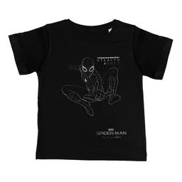 Marvel by Wear Your Mind Boys Black Printed Round Neck T-shirt-picture-48