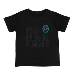 Marvel by Wear Your Mind Boys Black Printed Round Neck T-shirt-picture-11