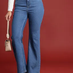 all about you Women Bootcut High-Rise Stretchable Jeans-image-95