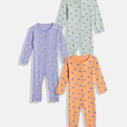 NEXT Infant Boys Pack of 3 Conversational Printed Rompers-picture-25