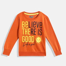 Eteenz Girls Typography Printed Sweatshirt-image-34