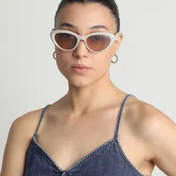 IDEE Women Oval Sunglasses with UV Protected Lens IDS3139C2SG-picture-42