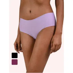TFW Women Multi-Color Seamless Hipster (Pack of 3)-image-33