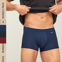 XYXX Pack Of 3 Uno IntelliSoft Micro Modal Trunks-picture-45