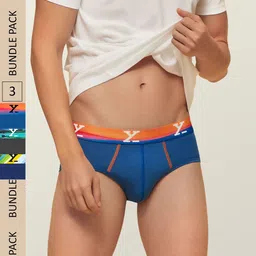 XYXX Men Pack Of 3 Mid-Rise Dynamo Micro Modal Briefs-image-71