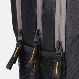 HRX by Hrithik Roshan Unisex Black Solid Multiutility Laptop Backpack image 2