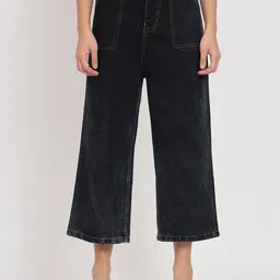 Moda Rapido Women Flared High-Rise Light Fade Jeans-image-1