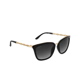 Aislin Women Grey & Gold Wayfarer Sunglasses ES_14495-82-AS-30010-GRY-BKGL-WF-57-G-image-97