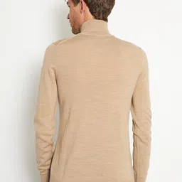 Bruun & Stengade Turtle Neck Long Sleeves Wool Pullover Sweater image 3