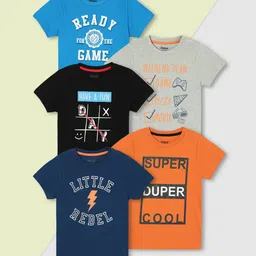 max Boys 5 Printed Pockets T-shirt-picture-17