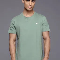 HRX by Hrithik Roshan Solid Regular Fit Training T-shirt-picture-10