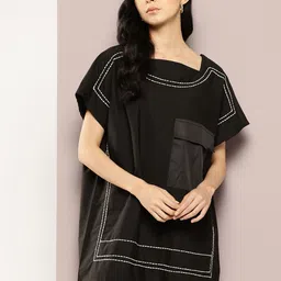 Kook N Keech Pure Cotton A-Line Dress-image-5