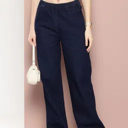 Harvard Women Base Straight Fit Stretchable Jeans-image-78