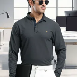 STELLERS Men Long Sleeve Wrinkle Free Quick Dry Stretchable Polo T-shirt-picture-10