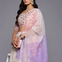 Ahalyaa Printed Ready to Wear Lehenga & Blouse With Dupatta-image-17