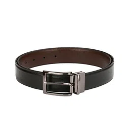 Pacific Gold Men Black & Brown Reversible Belt-image-50