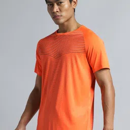 CULT Men Orange Energy Map Printed T-shirt-picture-37