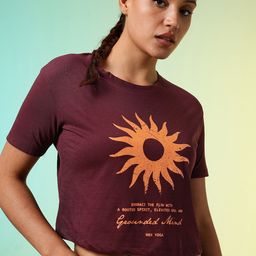 HRX by Hrithik Roshan Graphic Printed Yoga T-shirt-picture-46