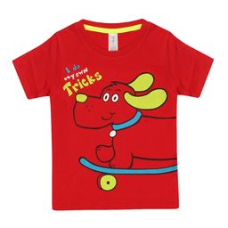 appulse Boys Red Printed Round Neck T-shirt-picture-46