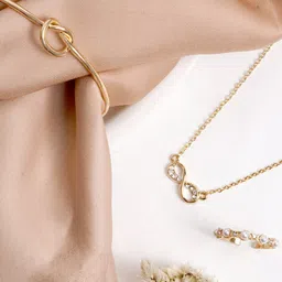 JOKER & WITCH Gold-Coloured & White Jewellery Set-picture-37