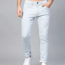 Roadster Men Blue Skinny Fit Mid-Rise Clean Look Stretchable Jeans-picture-14