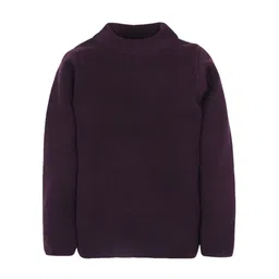 RVK Kids Purple Solid Sweater-picture-22
